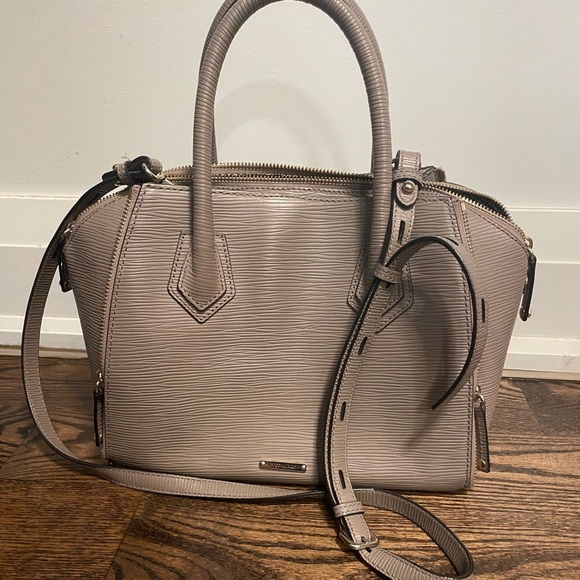 Rebecca Minkoff Perry Satchel - Beige - Picture 2 of 6